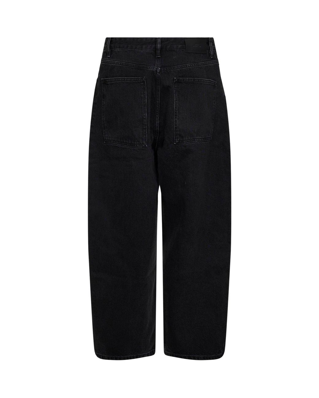 Studio Nicholson Black Washed Cotton Denim Paolo Jeans for men