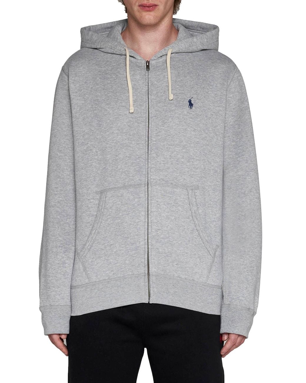 Polo Ralph Lauren Blue Ralph Lauren Full-Zip Hoodie for men