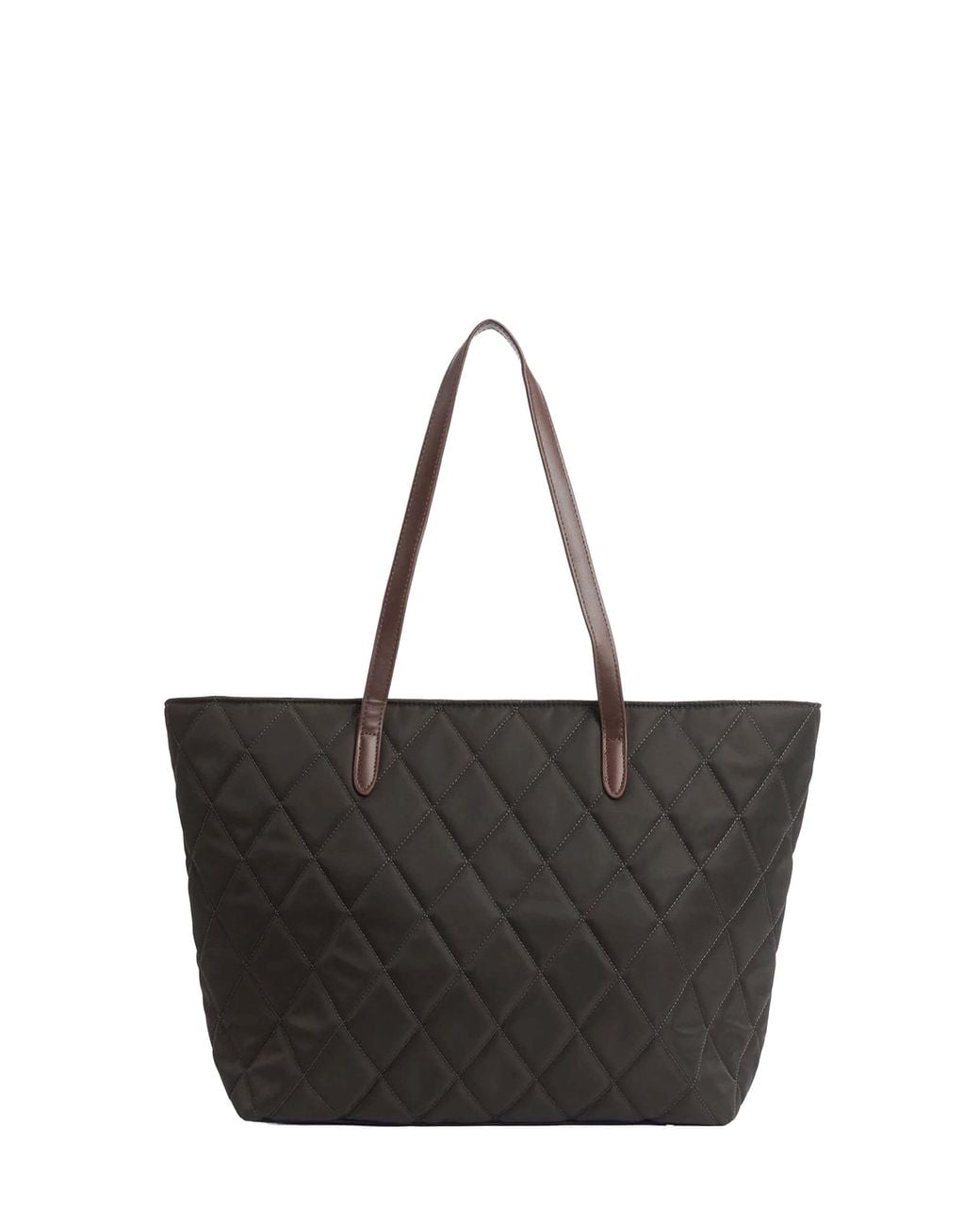 Barbour Black Quilted Tote Bag