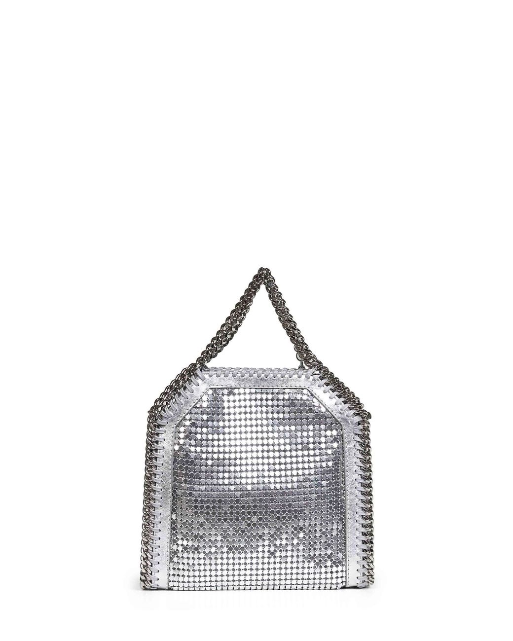 Stella McCartney Metallic Falabella Tiny Tote Bag