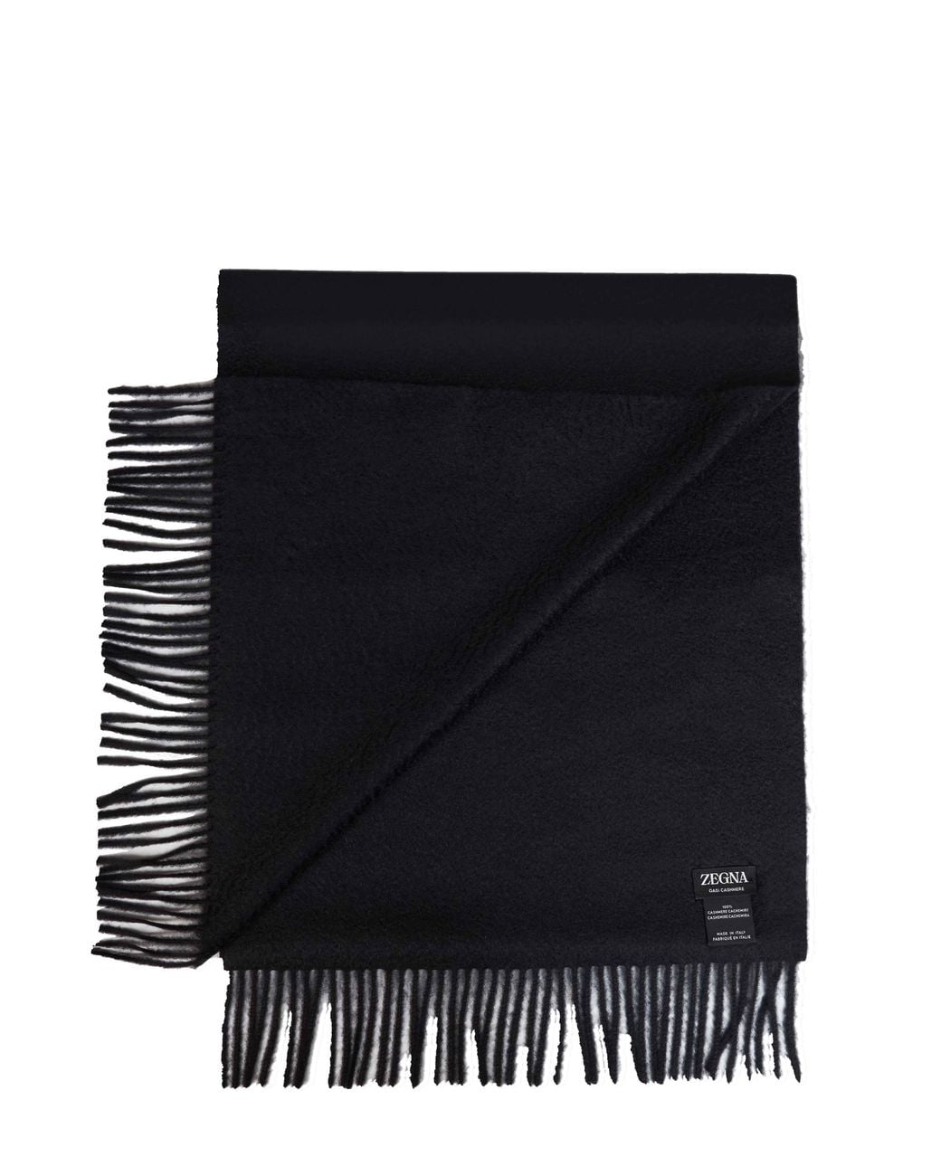 Zegna Black Oasi Cashmere Scarf for men