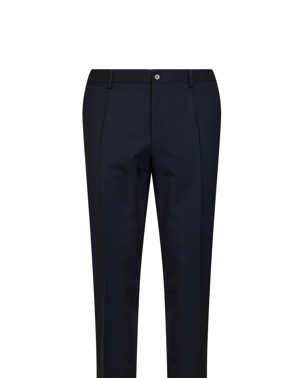 Dolce & Gabbana Blue Dark Stretch Gabardine Martini Light Single-Breasted Suit for men