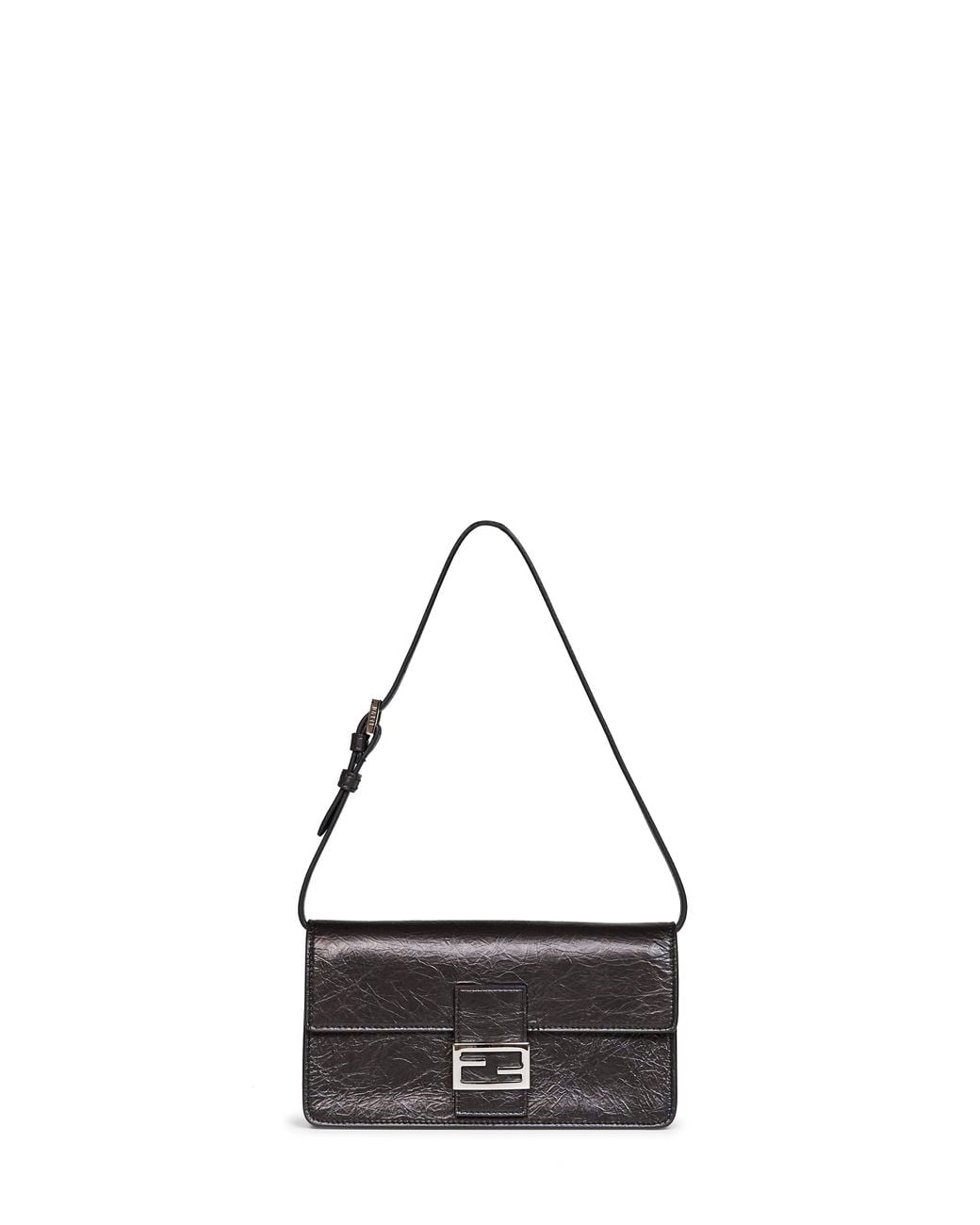 Fendi Black Wallet On Chain Minibag