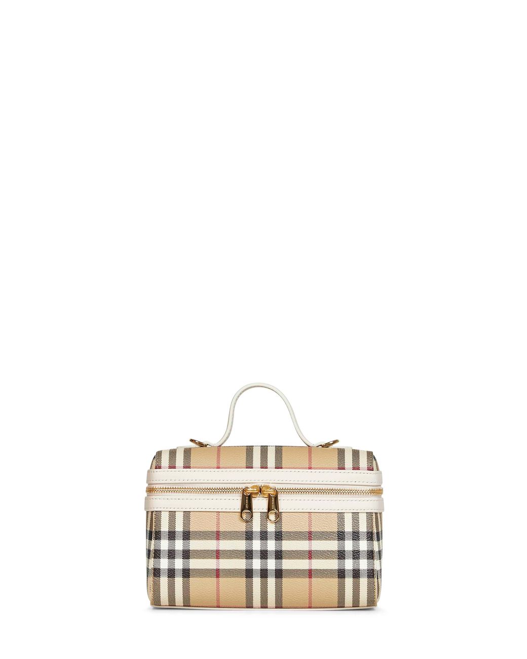 Vanity Check Burberry Archive Vanity Check Handbag in Metallic | Lyst UK