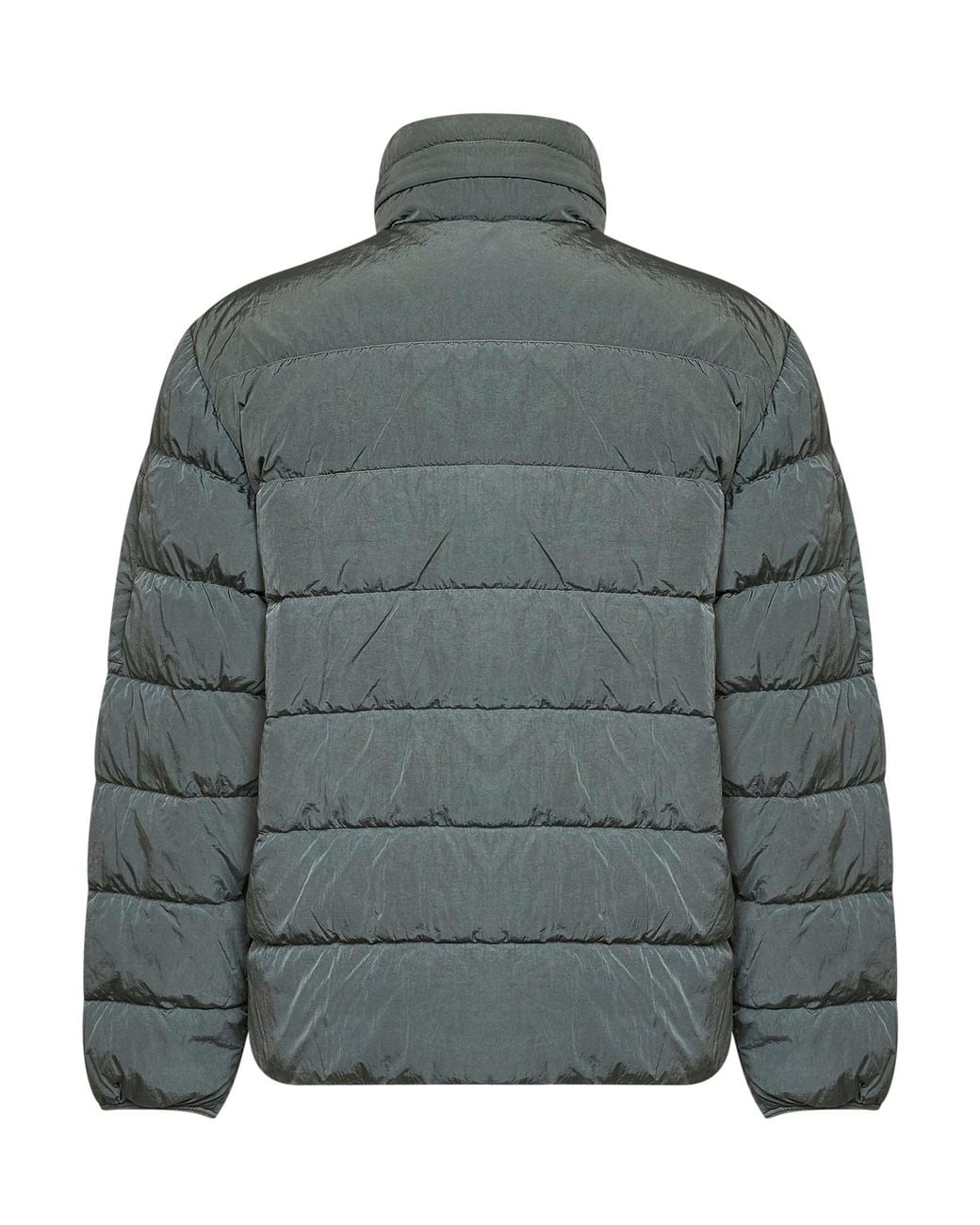 C P Company Green Castor Chrome-R Hooded Down Jacket for men