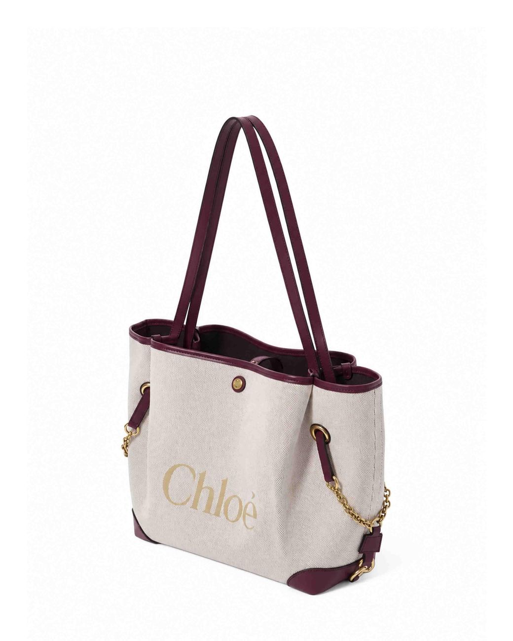 Chloé White Crafty Clover Shoulder Bag