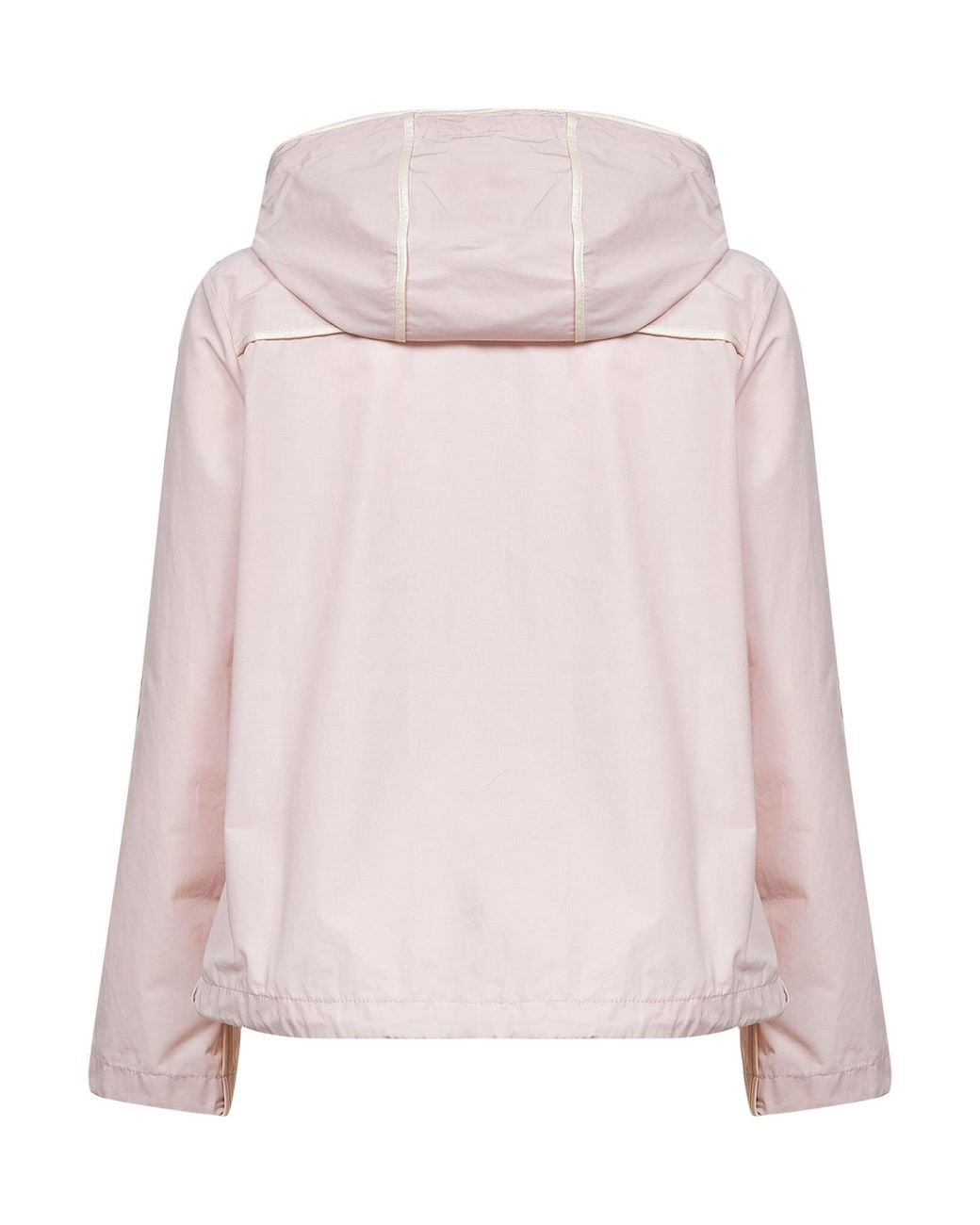 Moncler Pink Light Sarracenia Hooded Jacket