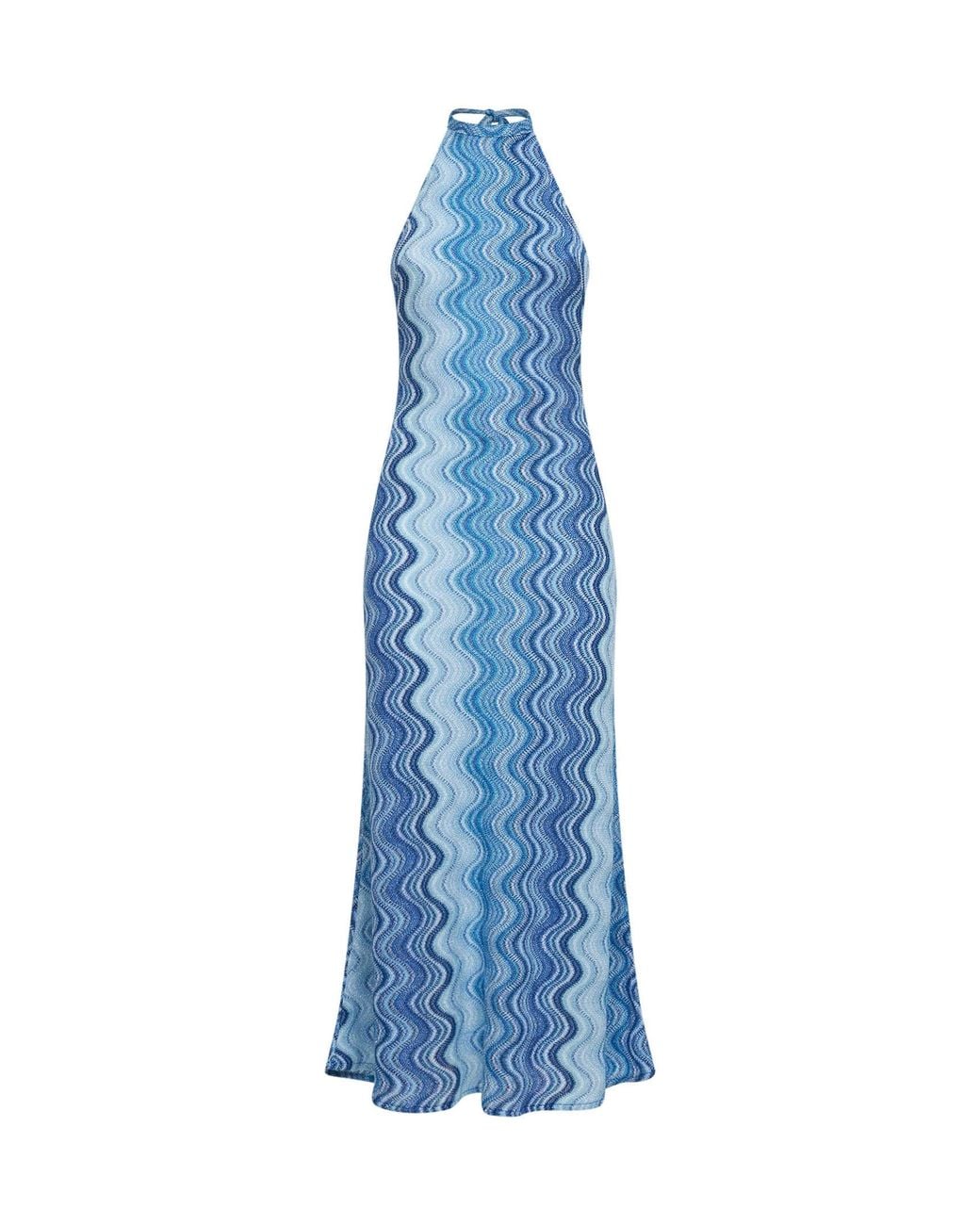 Mc2 Saint Barth Blue Long Dress Tony