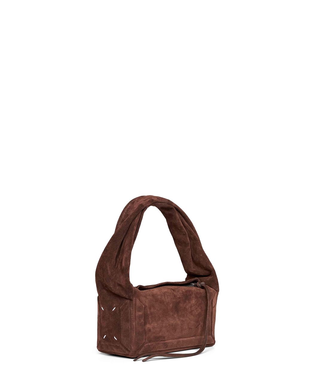 Maison Margiela Brown Box Bag East West Small Shoulder Bag
