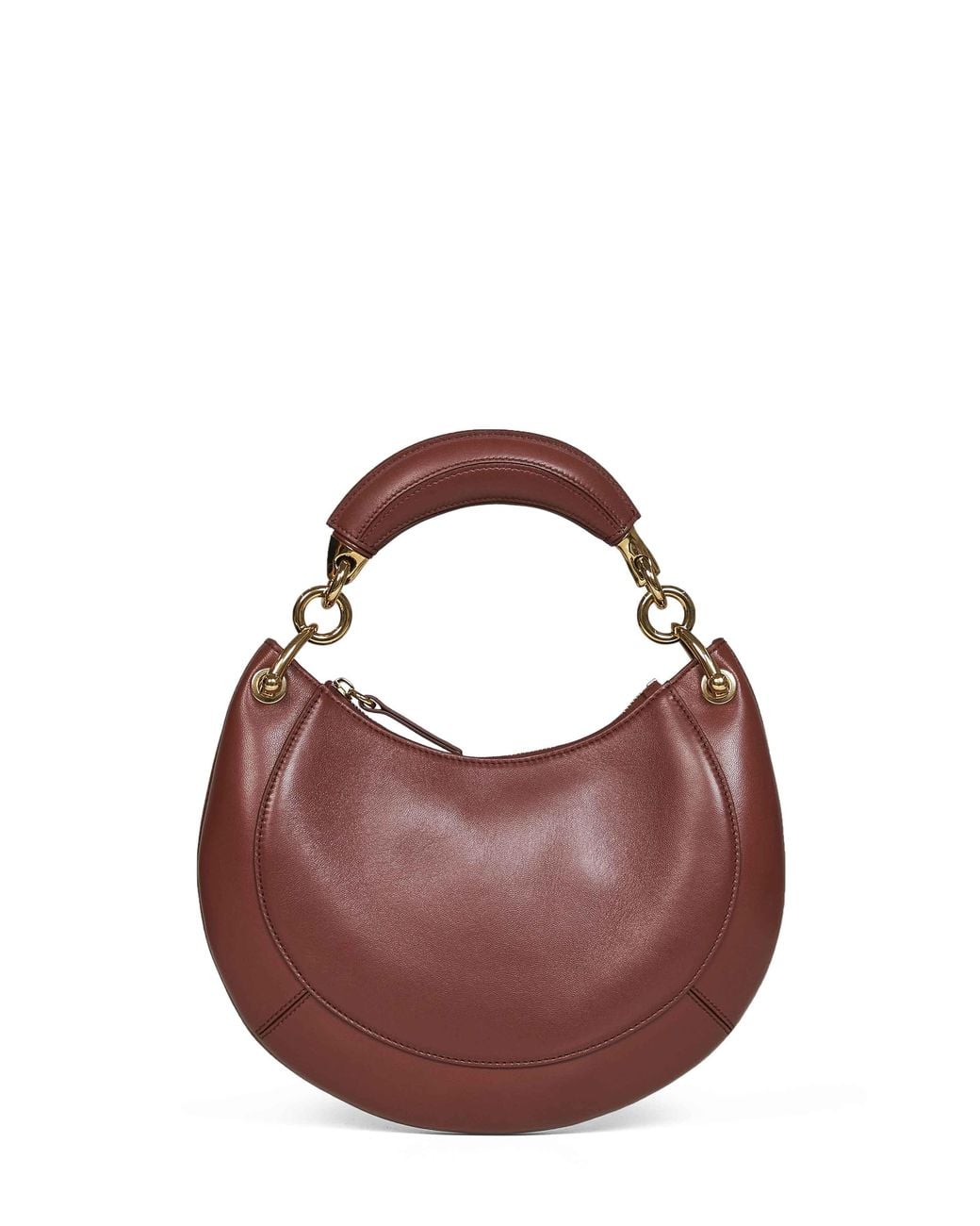 Chloé Brown Hobo Bag Banana Small Blushy
