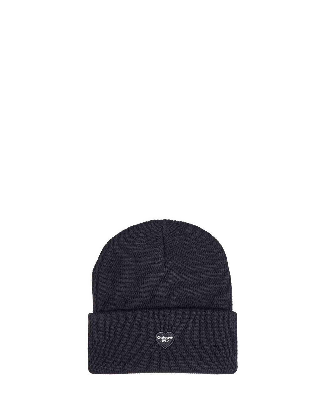 Carhartt Blue Small Heart Beanie for men