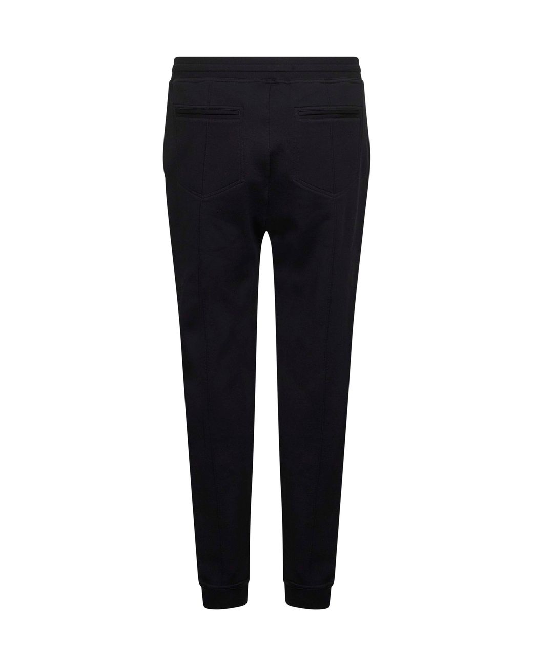 Brunello Cucinelli Blue Double Fleece Jogger Trousers for men