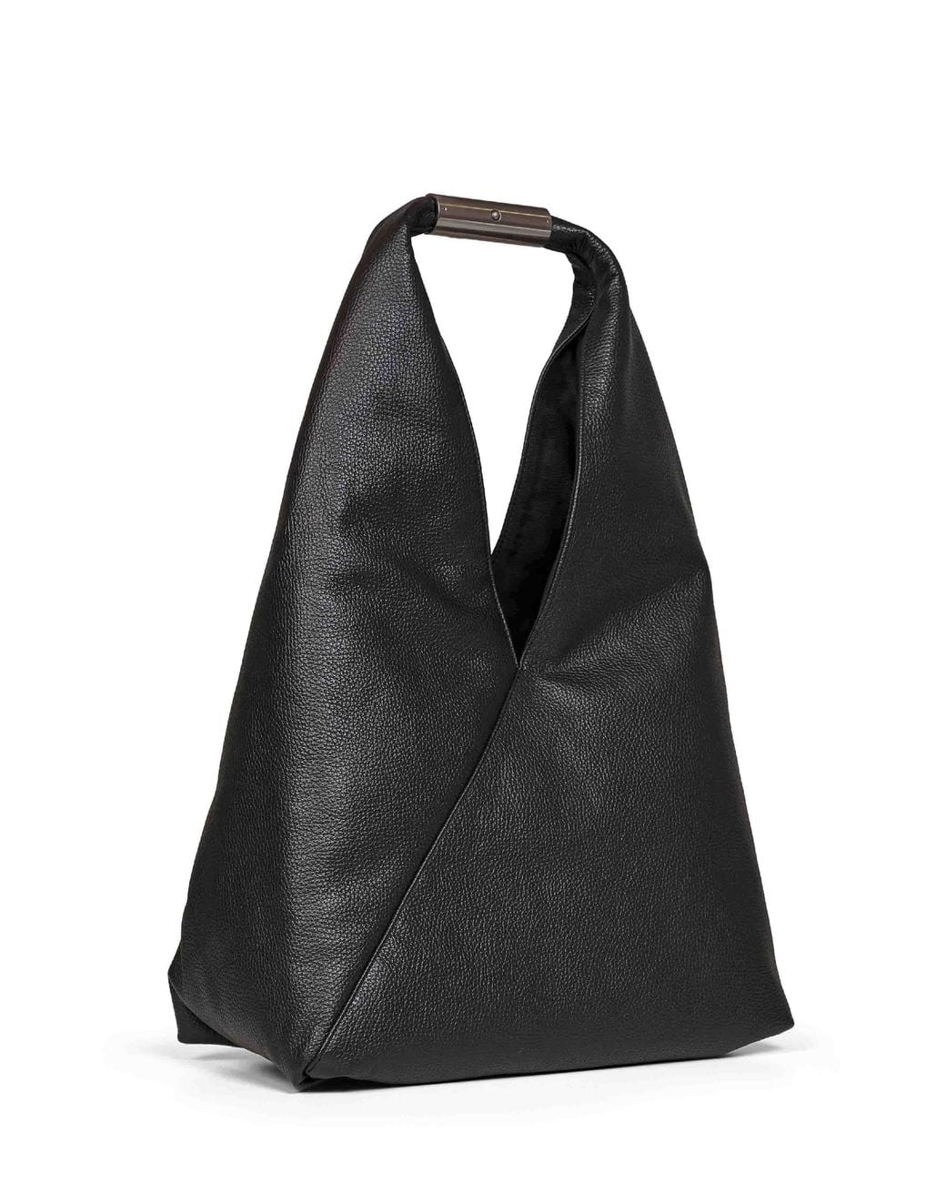 MM6 by Maison Margiela Black Japanese Medium Bag Jewel Handle Classic Tote