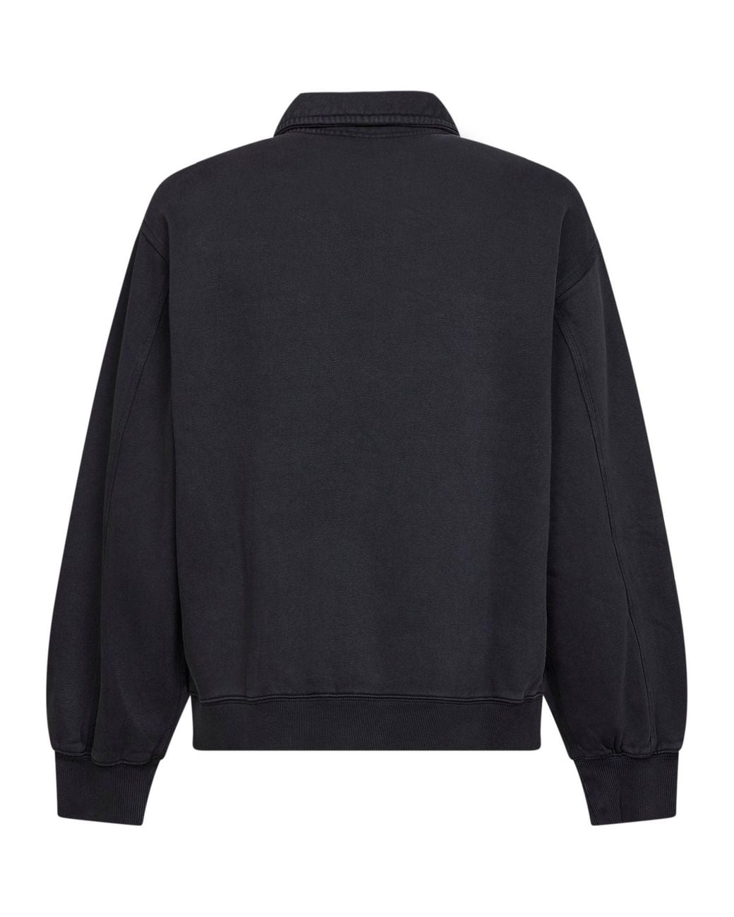 Carhartt Blue Half Zip Detroit Sweatshirt for men