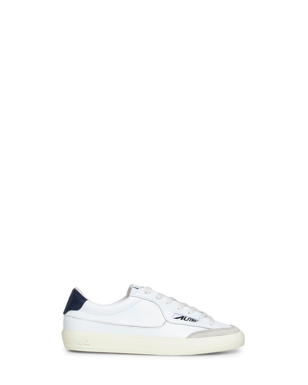 AUTRY CAPSULE White Leather Windscape Low Sneakers for men