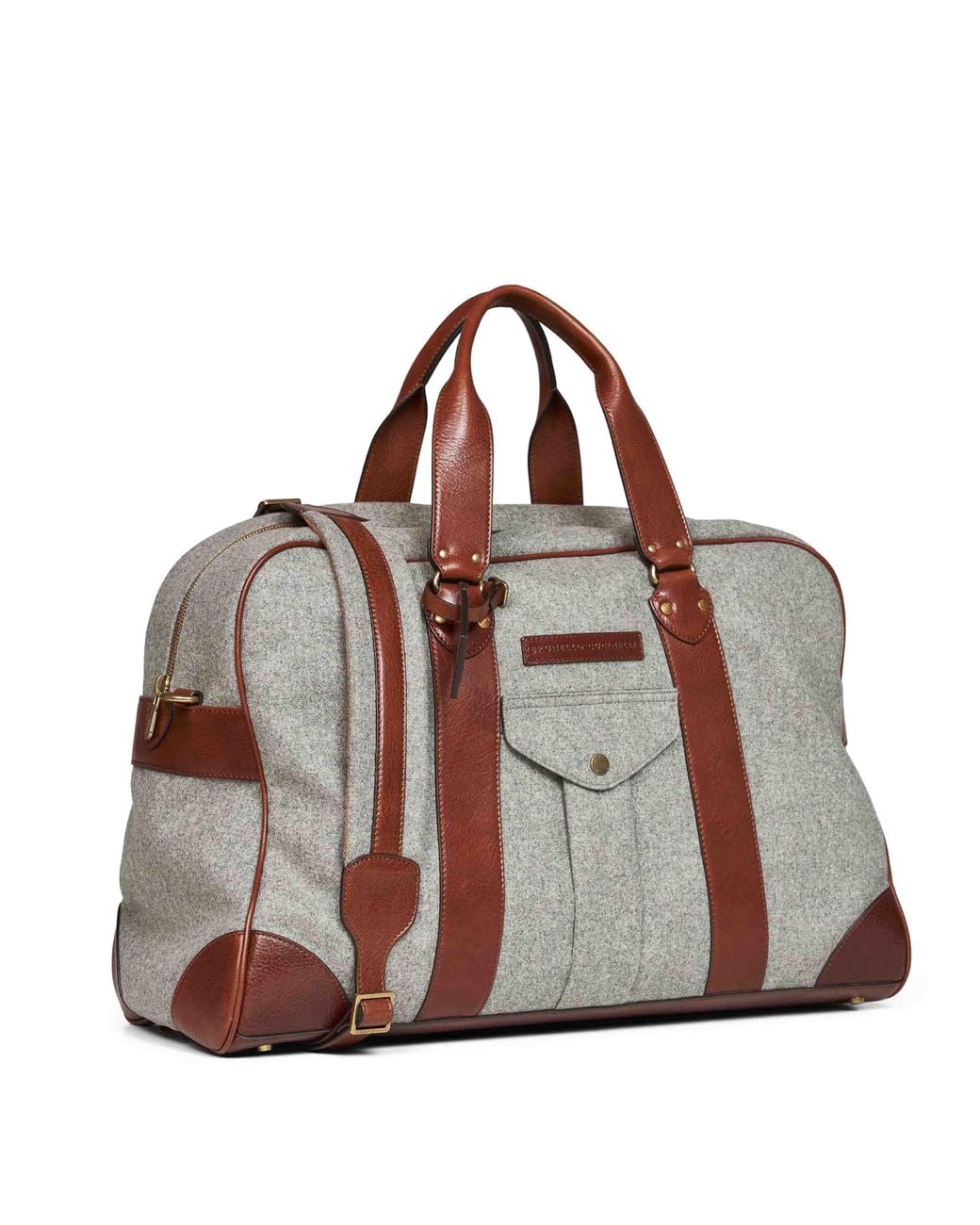 Brunello Cucinelli Brown Street Duffel Bag for men