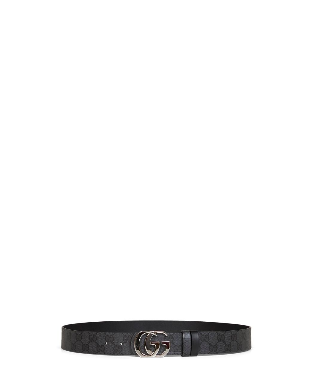 Gucci White Cut Gg Marmont Reversible Belt for men