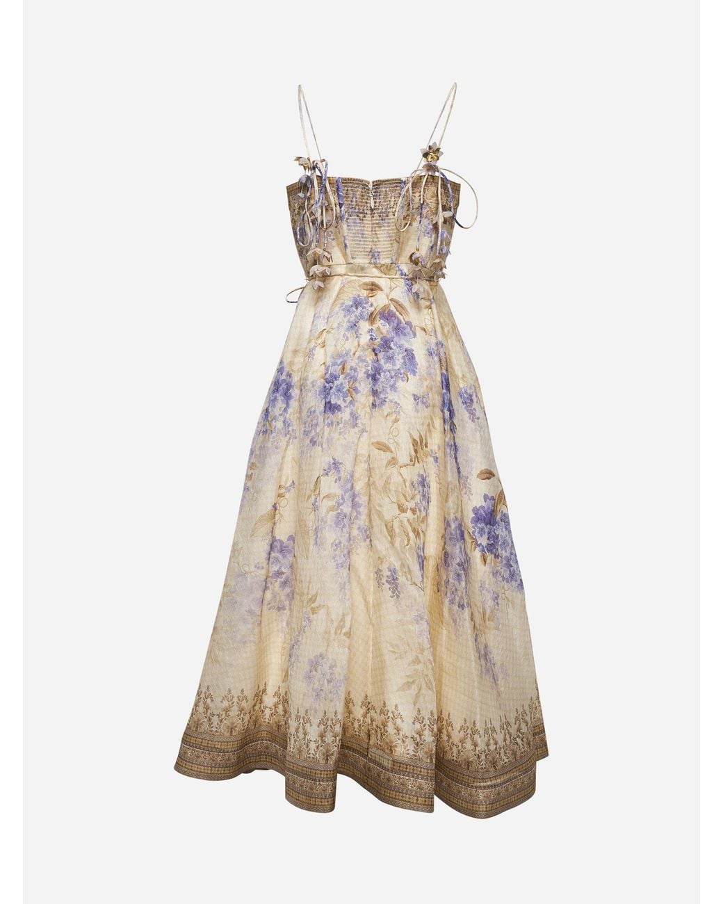 zimmermann picnic tiered silk dress Zimmermann Silk Picnic Dress in Berry