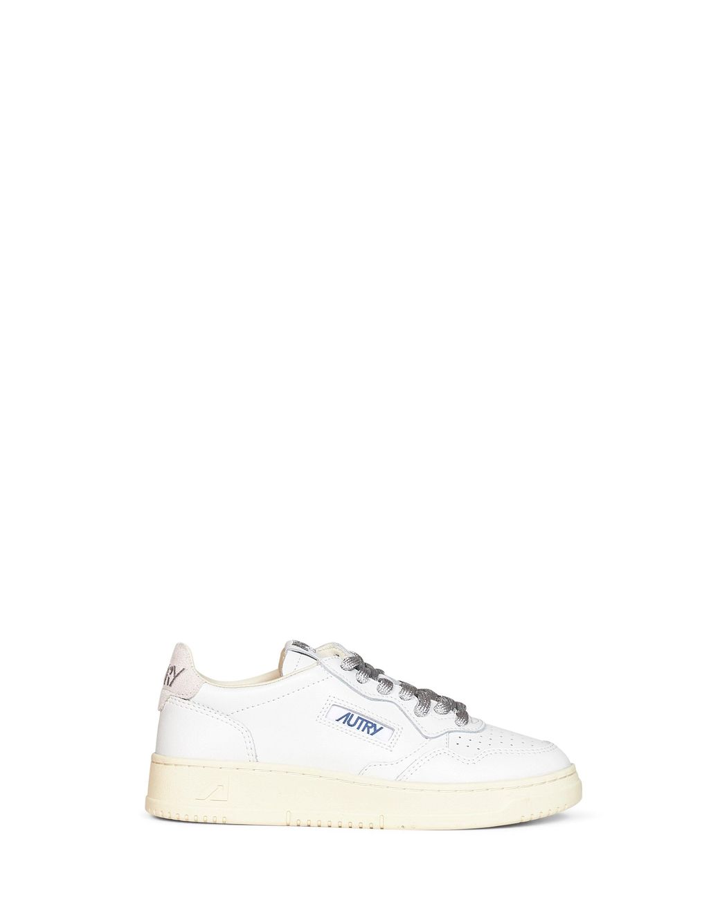 Autry White Leather Medalist Low Sneakers