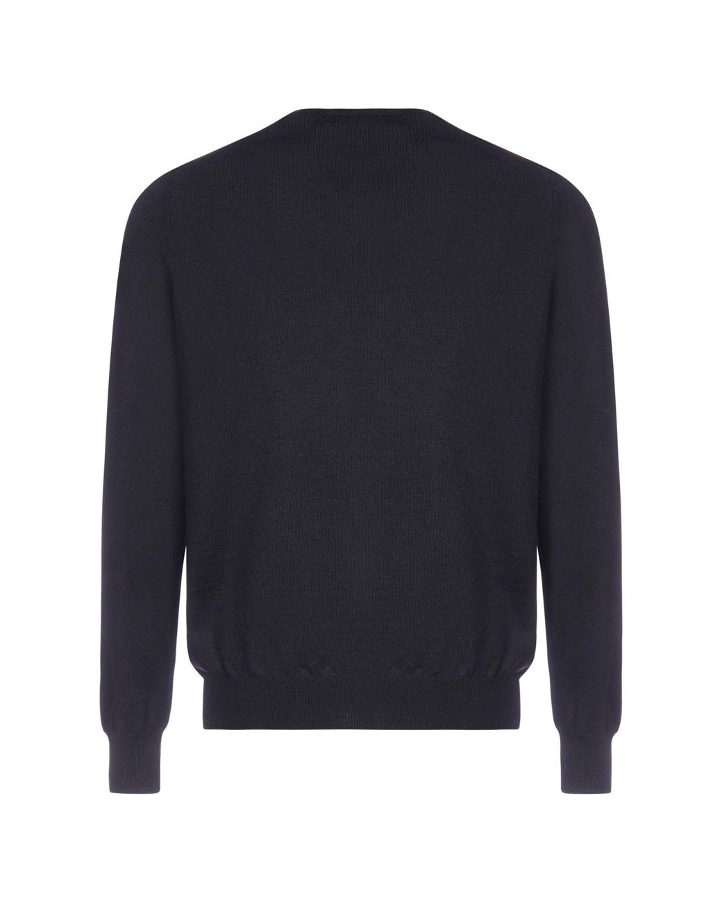 D 40 Blue Wool Crewneck Sweater for men