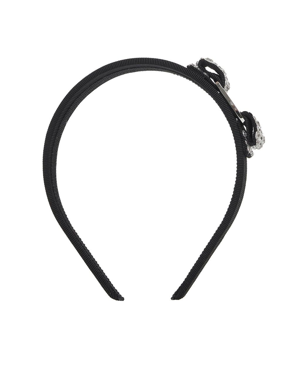 Ferragamo Black Vara Bow Headband