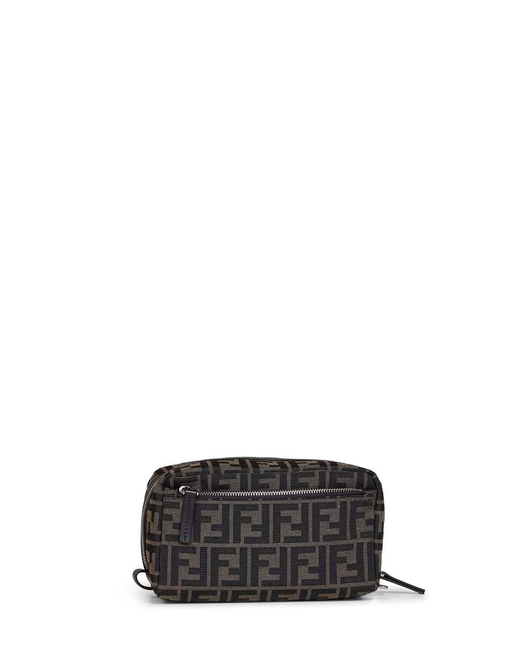 Fendi Multicolor Tobacco Double Zip Small Beauty Case for men