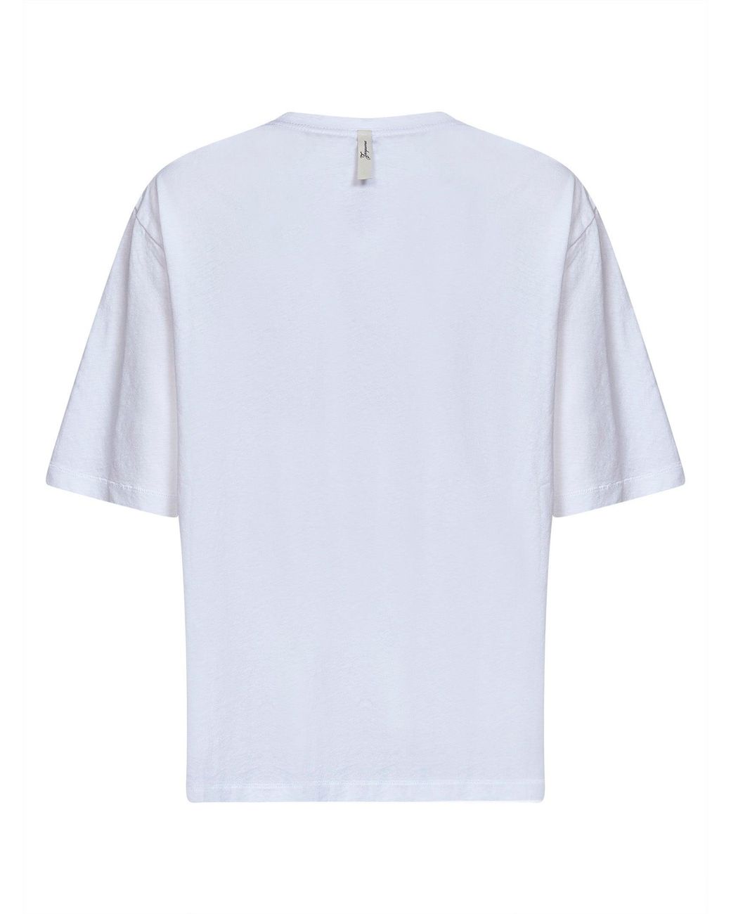 Jacquemus White Jersey The Logo-Printed T-Shirt
