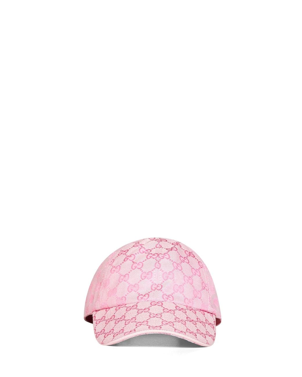 Gucci Pink Light Gg Canvas Baseball Cap