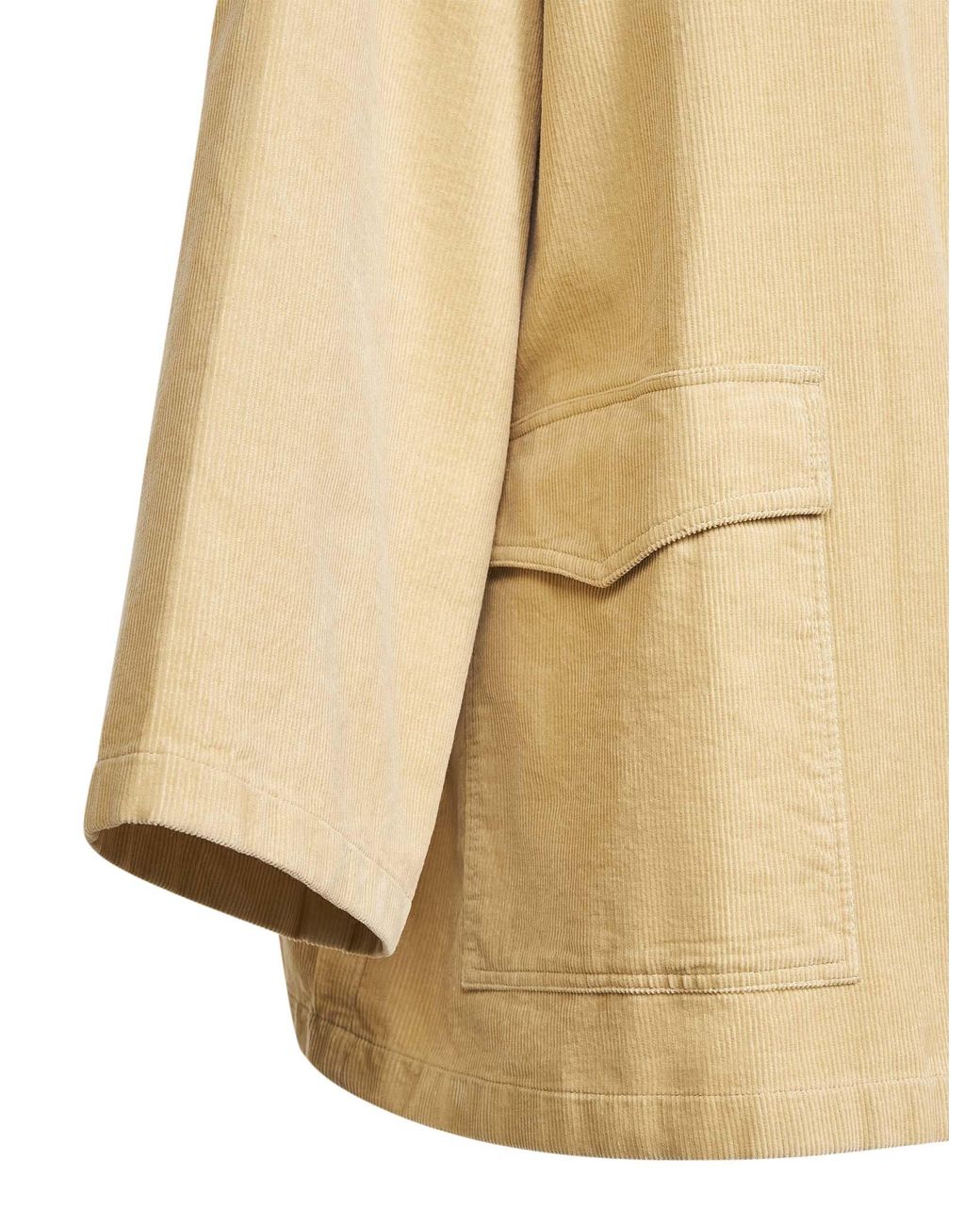 Totême Natural Corduroy Shirt Jacket