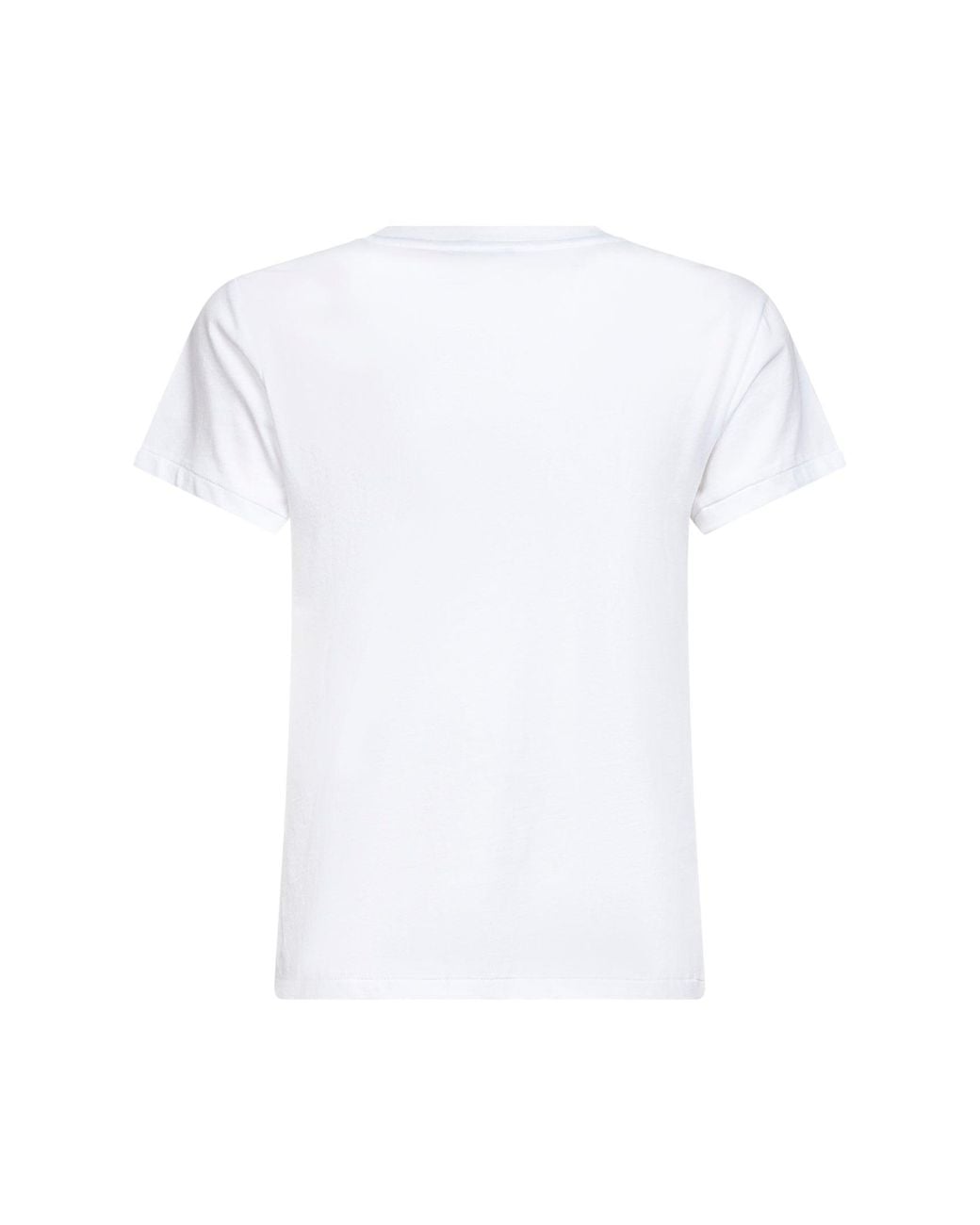 Polo Ralph Lauren White Jersey Classic-Fit Crewneck T-Shirt