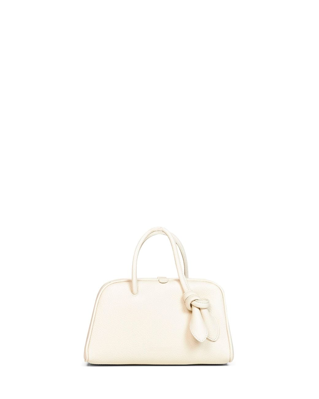 Jacquemus White Light Ivory The Small Turismo Handbag<Br