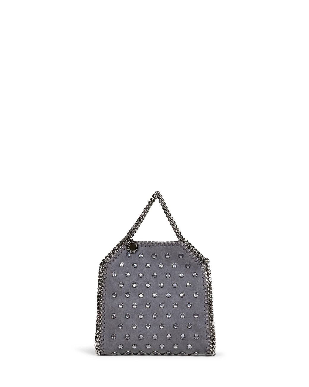 Stella McCartney Purple Slate Falabella Tiny Tote Bag