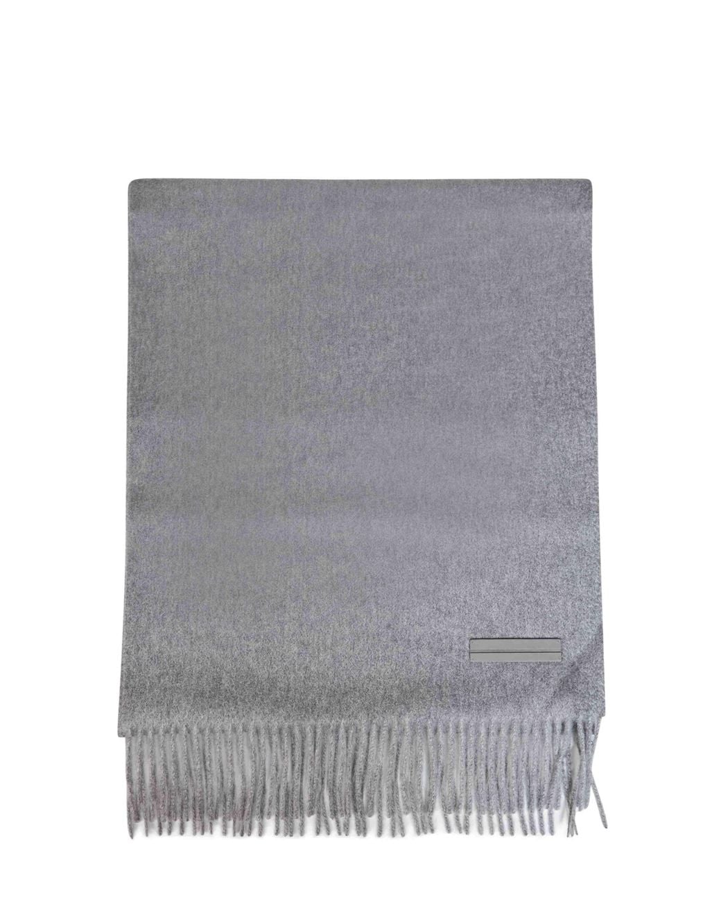 Zegna Gray Medium Oasi Cashmere Scarf for men