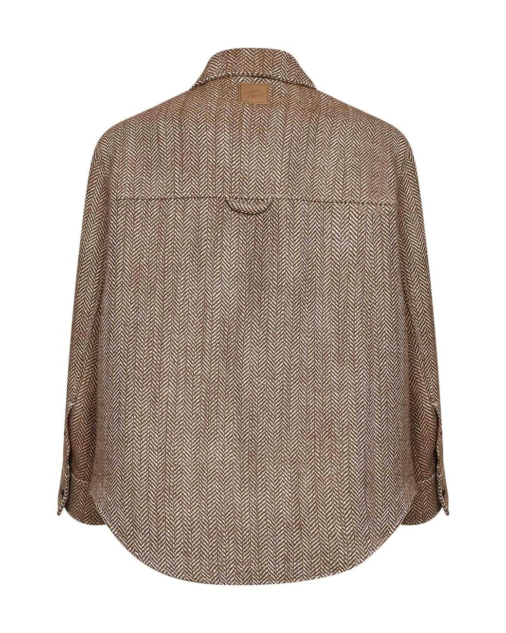 Giacca Camicia di AMI in Brown da Uomo