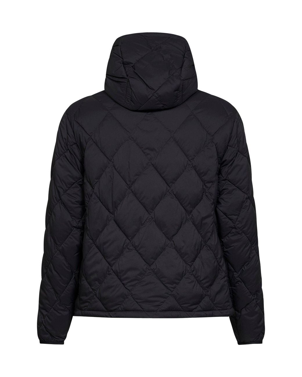 Burberry Black Quilted Hooded Jacket<Br for men