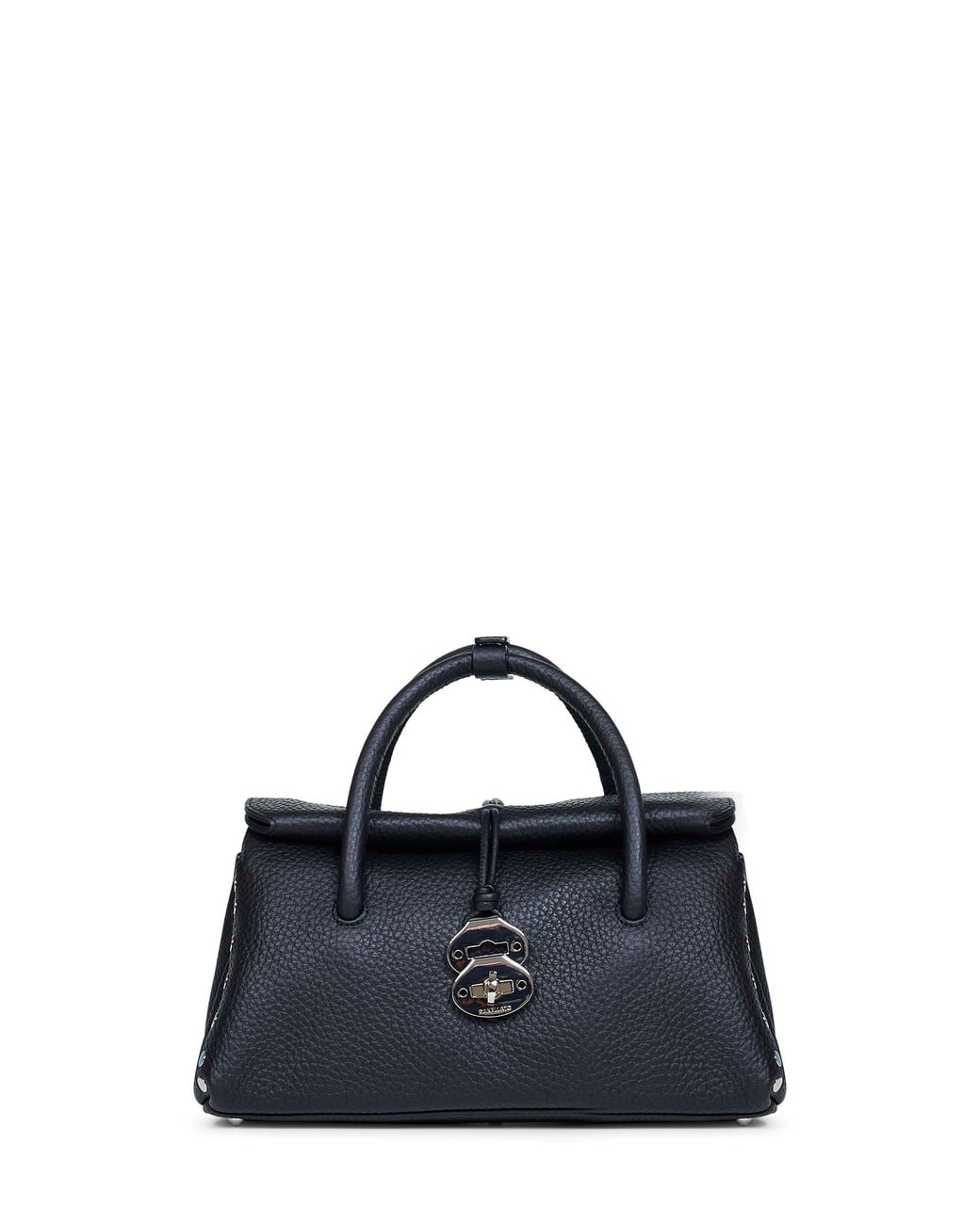 Zanellato Blue Dotta Small Handbag