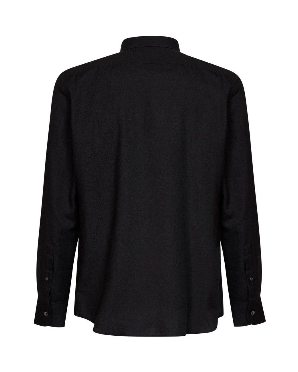Zegna Black Cashco Shirt for men