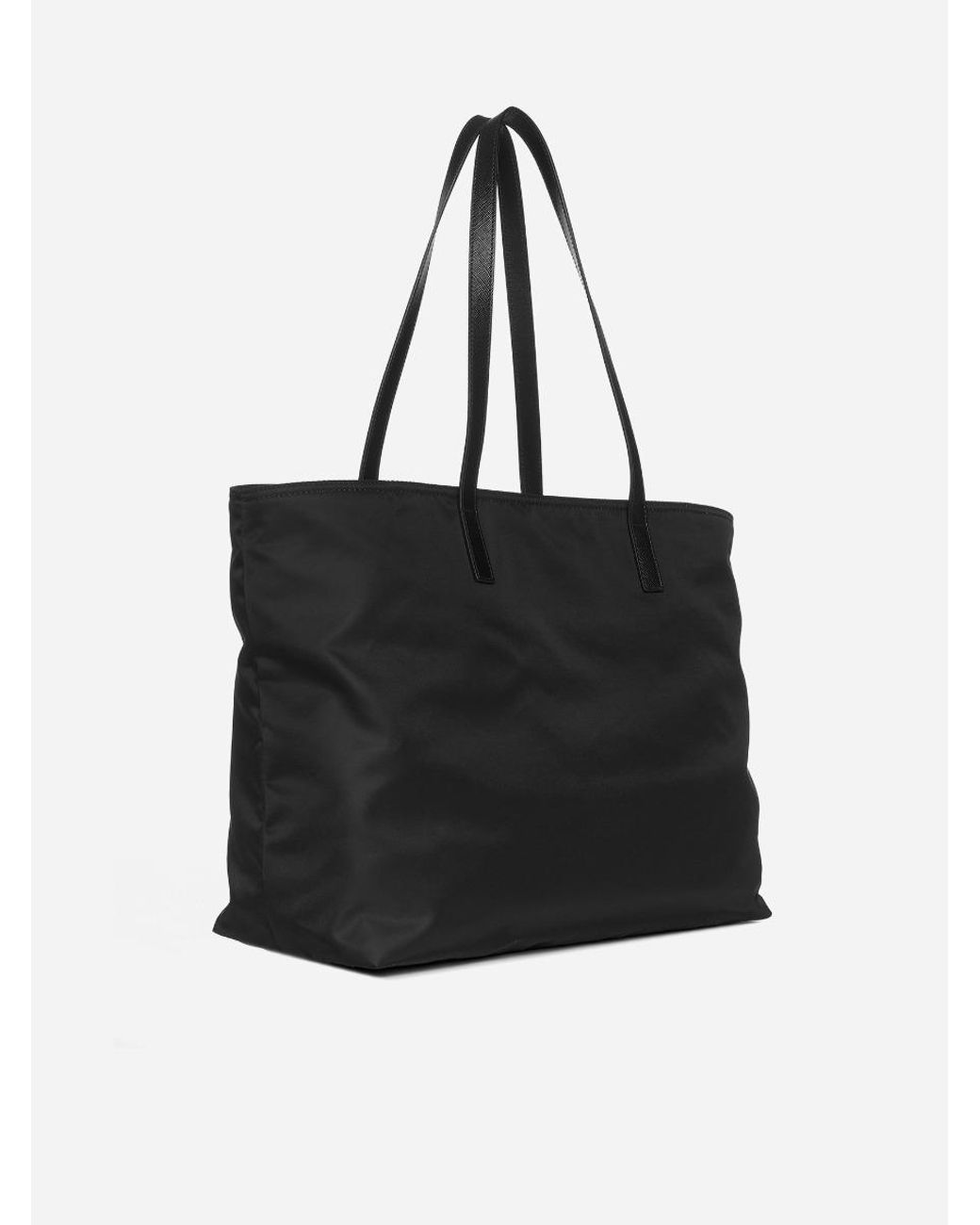 Prada Re nylon Tote Bag in Black Lyst UK