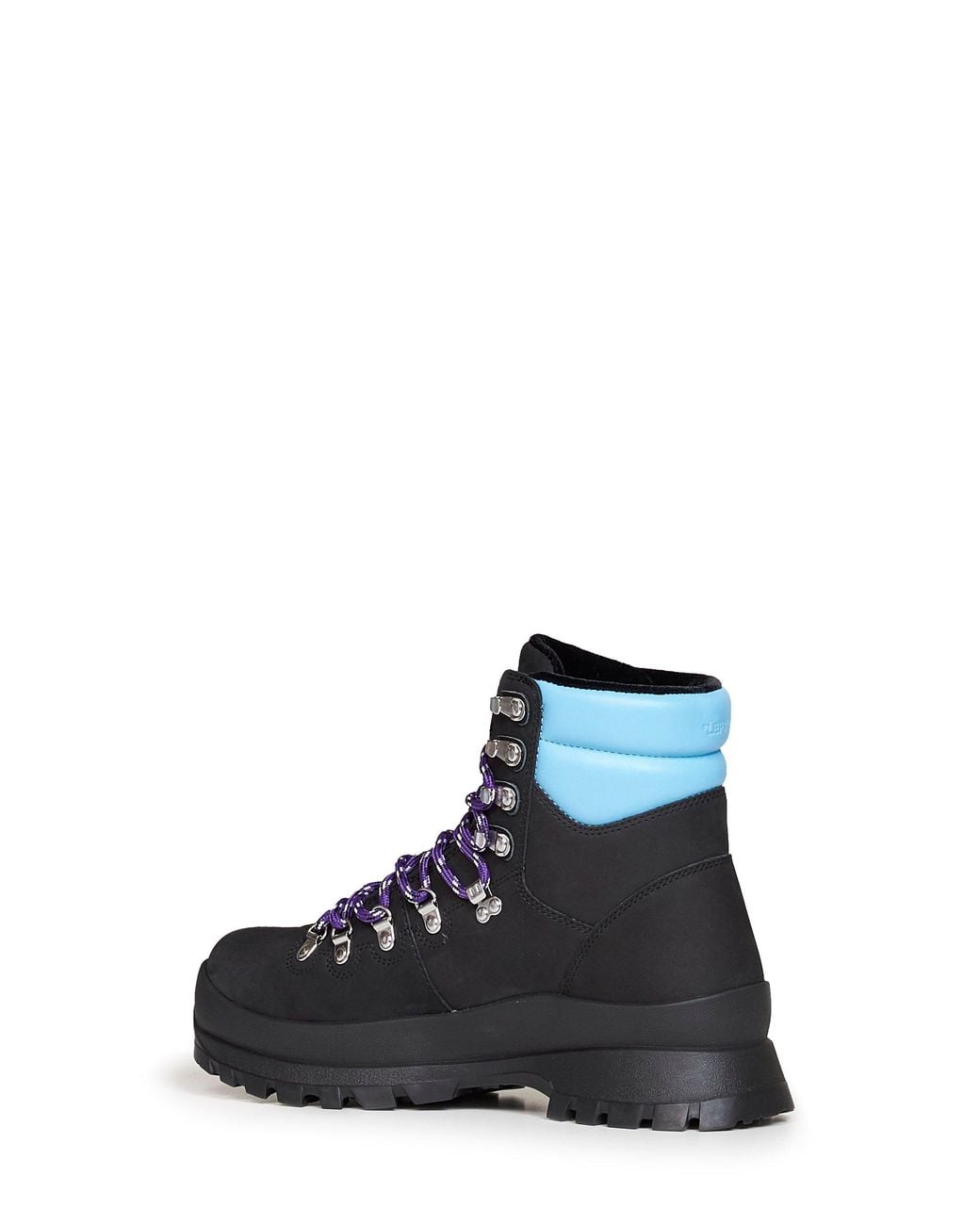 Off-White c/o Virgil Abloh Blue Nubuck Hiking Boots for men