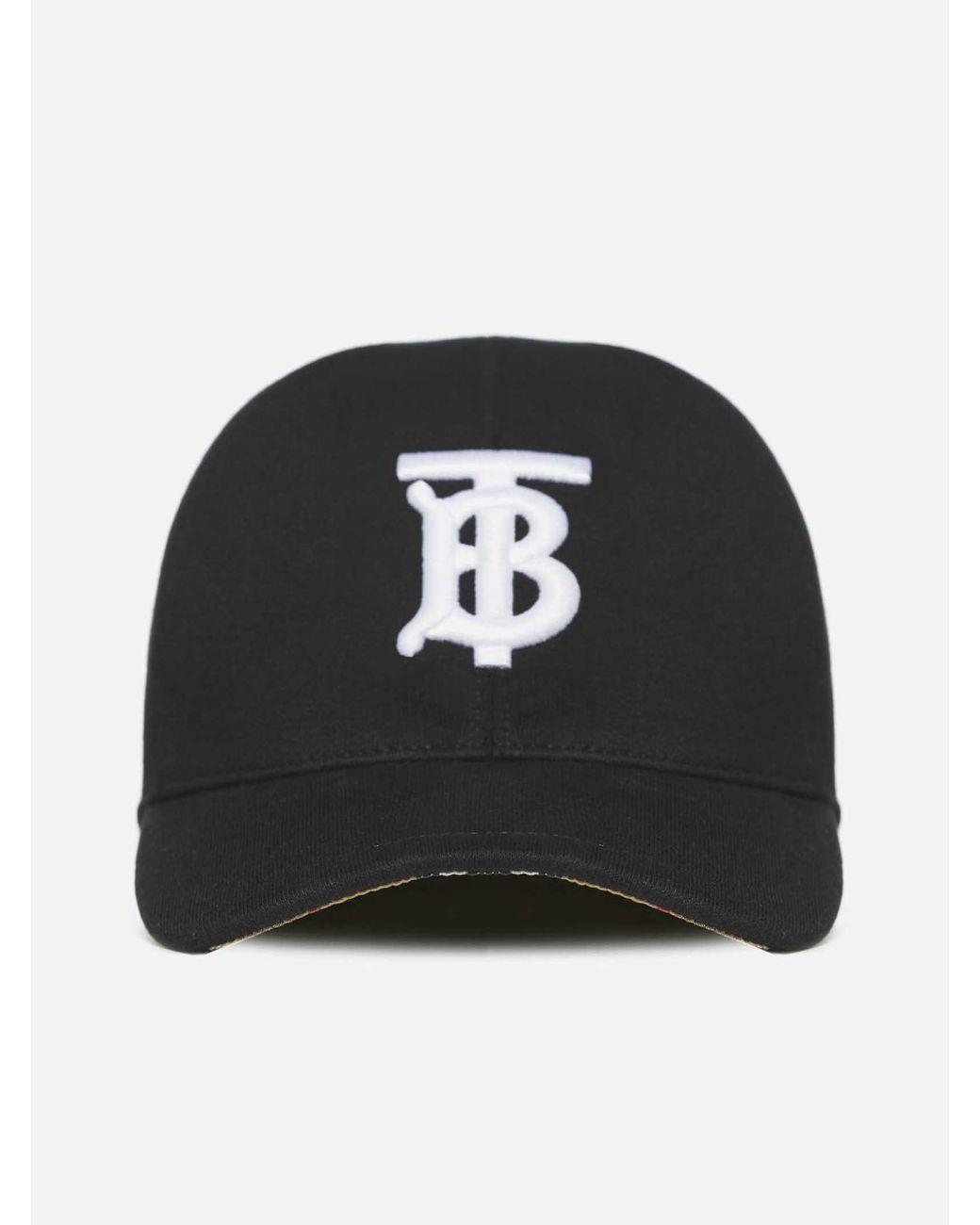 Burberry hat mens clearance black