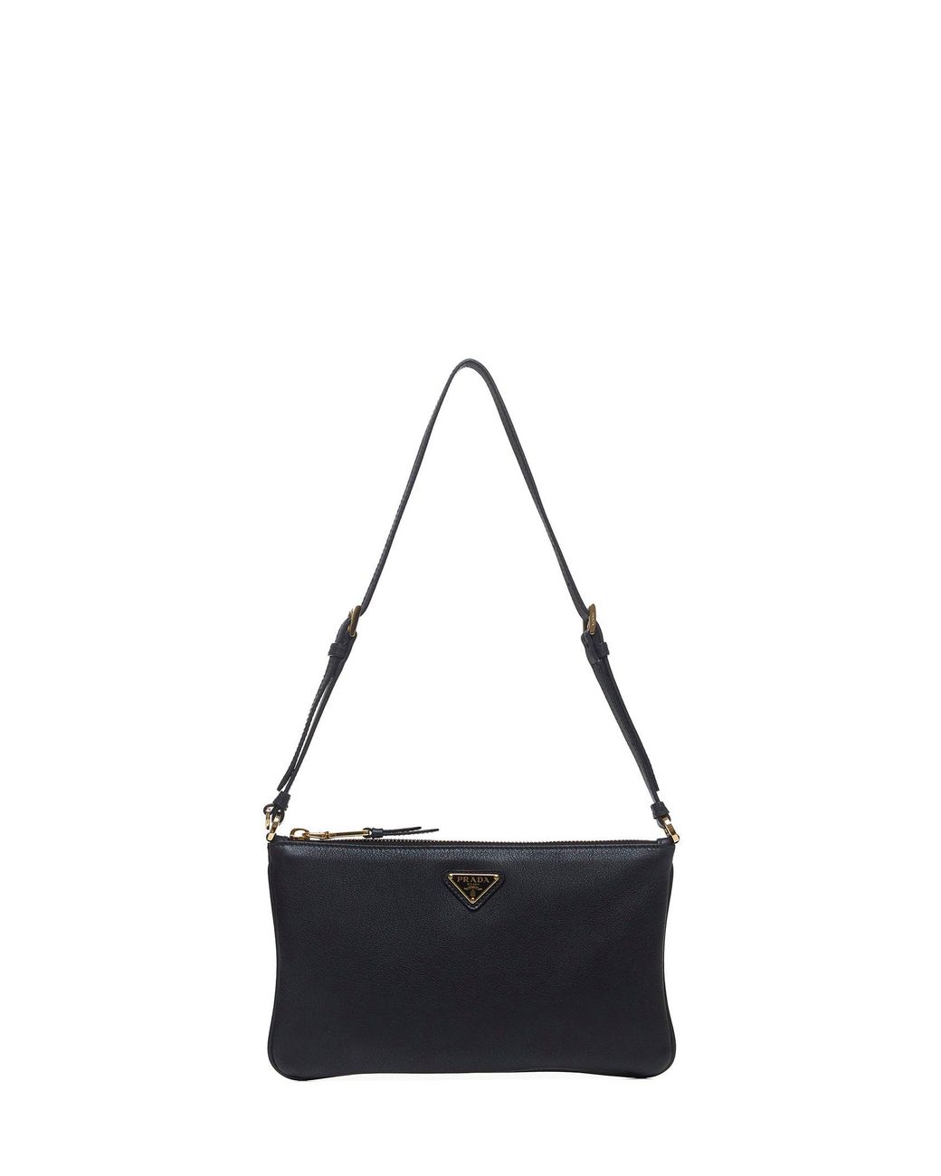 Borsa A Spalla Nera di Prada in Black