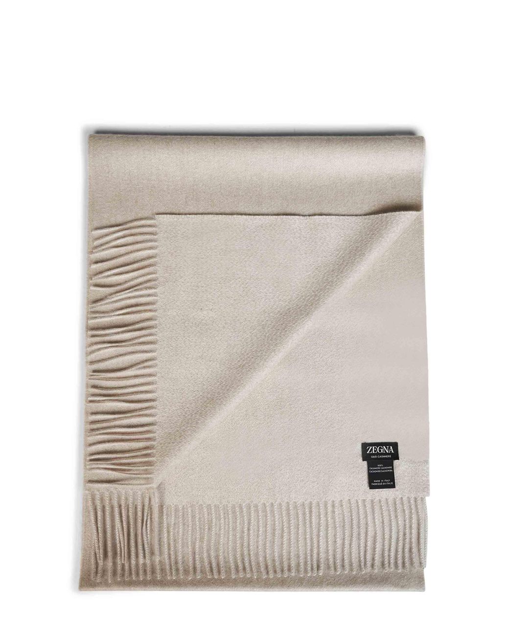 Zegna Natural Scarf Oasi Cashmere Scarfs for men