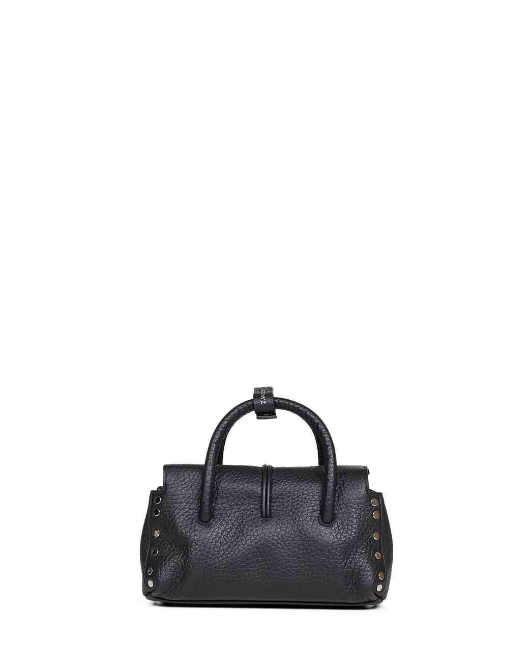 Zanellato Black Dotta Baby Handbag