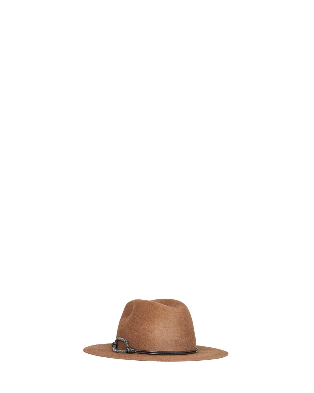 Fedora di Brunello Cucinelli in Brown