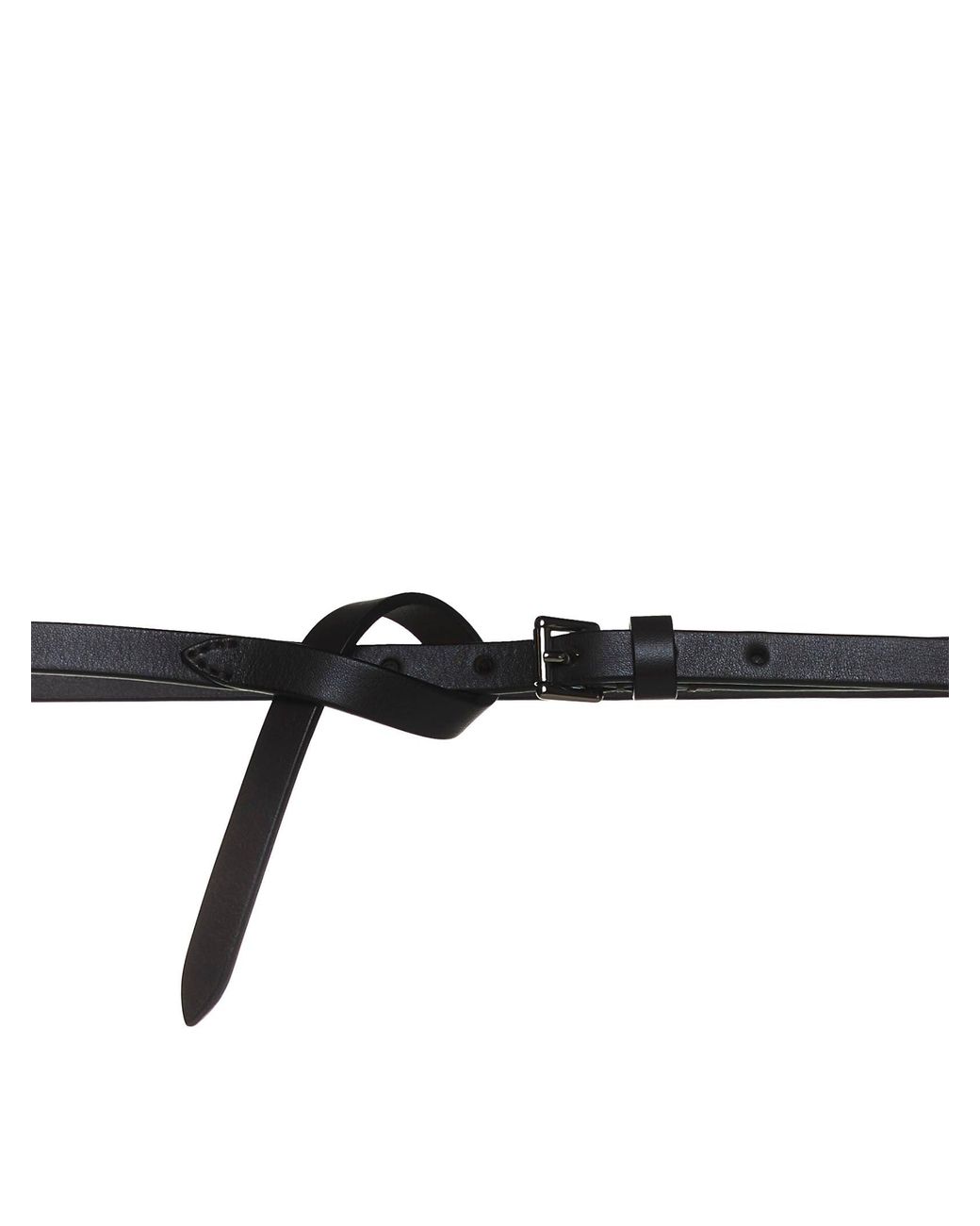 D 40 White Buffalo Leather Belt for men