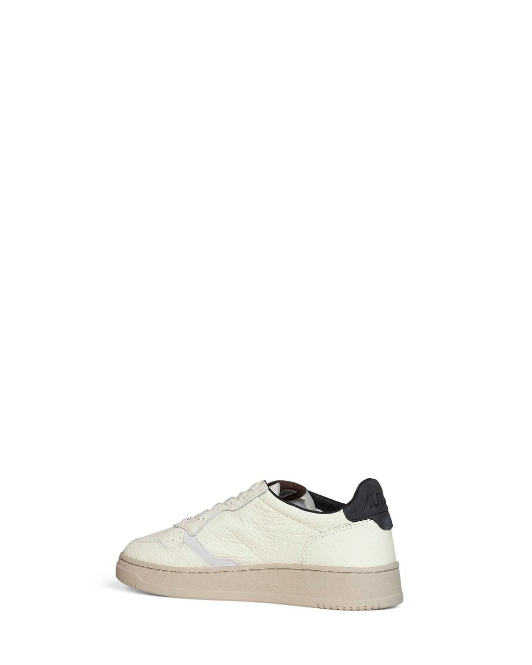 Autry White Leather And Pinecone Suede Medalist Low Sneakers for men