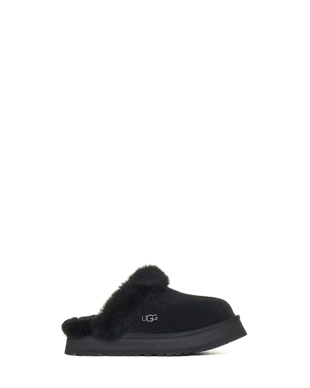 Ugg Black Disquette Slippers