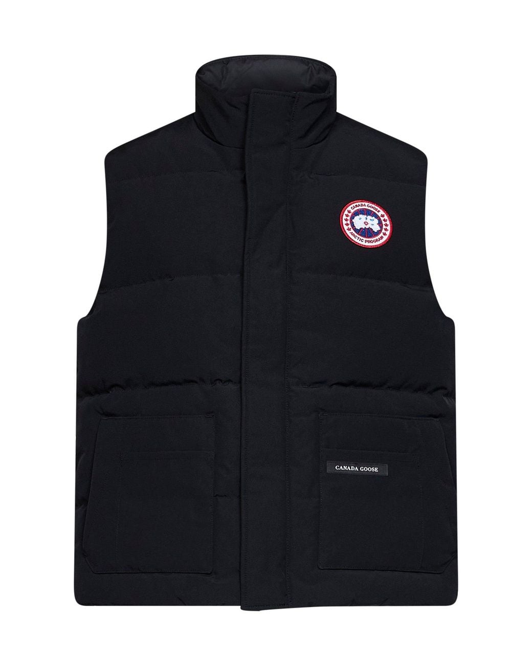 Canada Goose Black Arctic Tech Legacy Freestyle Vest for men