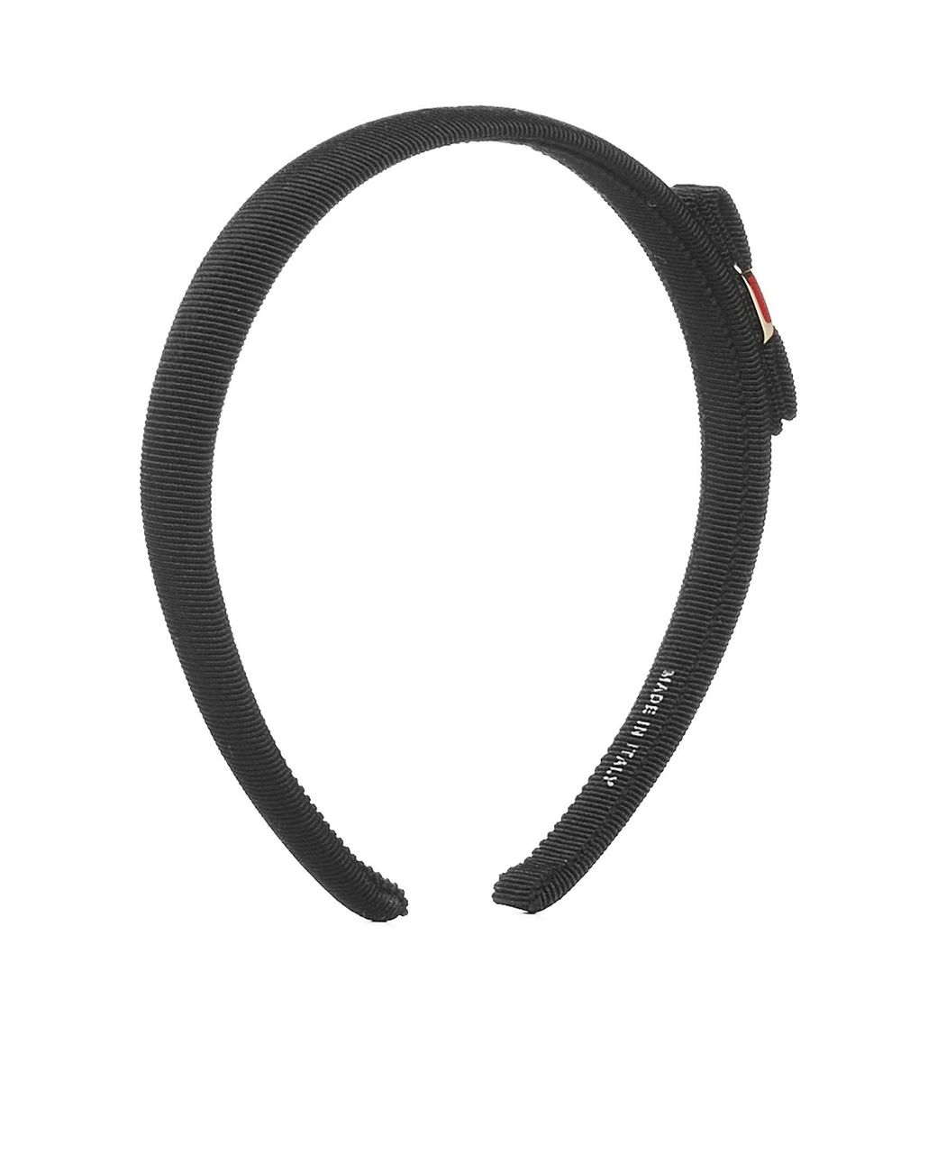 Ferragamo White Vara Grosgrain Headband