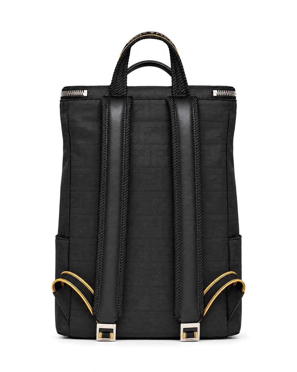 Fendi Black Tourist Backpack for men